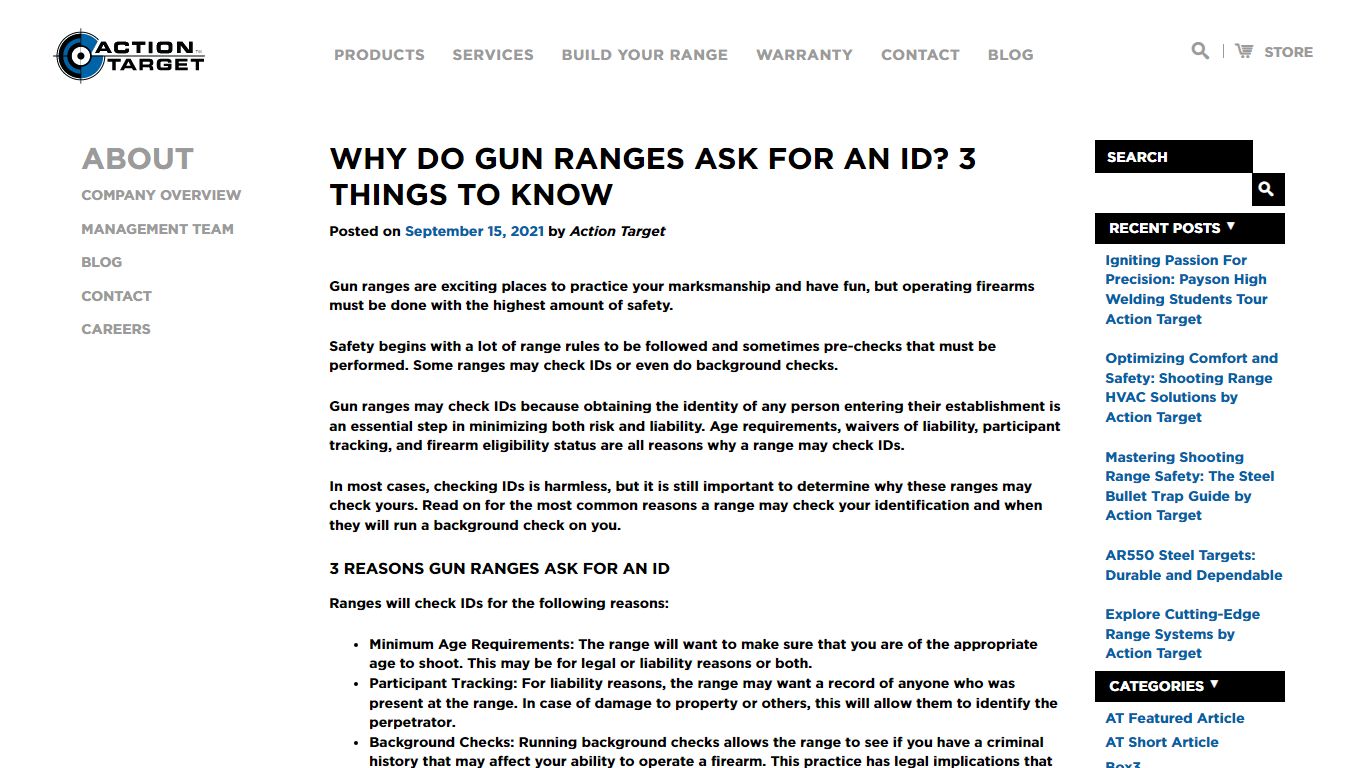 Why Do Gun Ranges Ask for an ID? 3 Things to Know